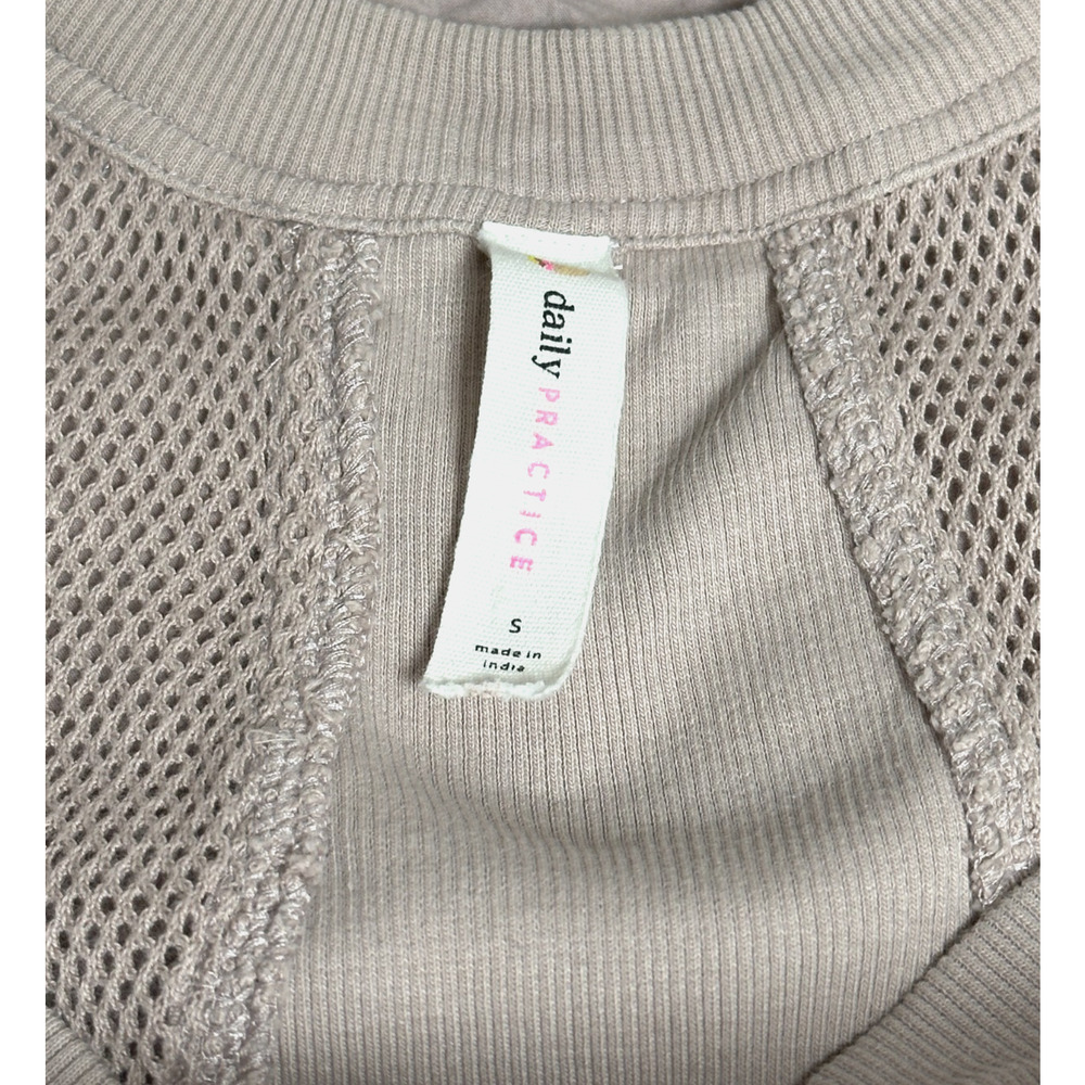 Daily Practice Trek Utility Dusty Purple Cotton Racerback Mesh Mini Dress Small - Picture 11 of 12